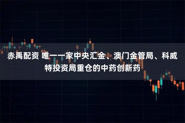 赤禹配资 唯一一家中央汇金、澳门金管局、科威特投资局重仓的中药创新药